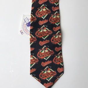 Ralph Marlin MLB Baltimore Orioles Silk Tie NWT